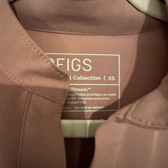 Figs XS mineral mauve scrub set. Like new. - Picture 2 of 5